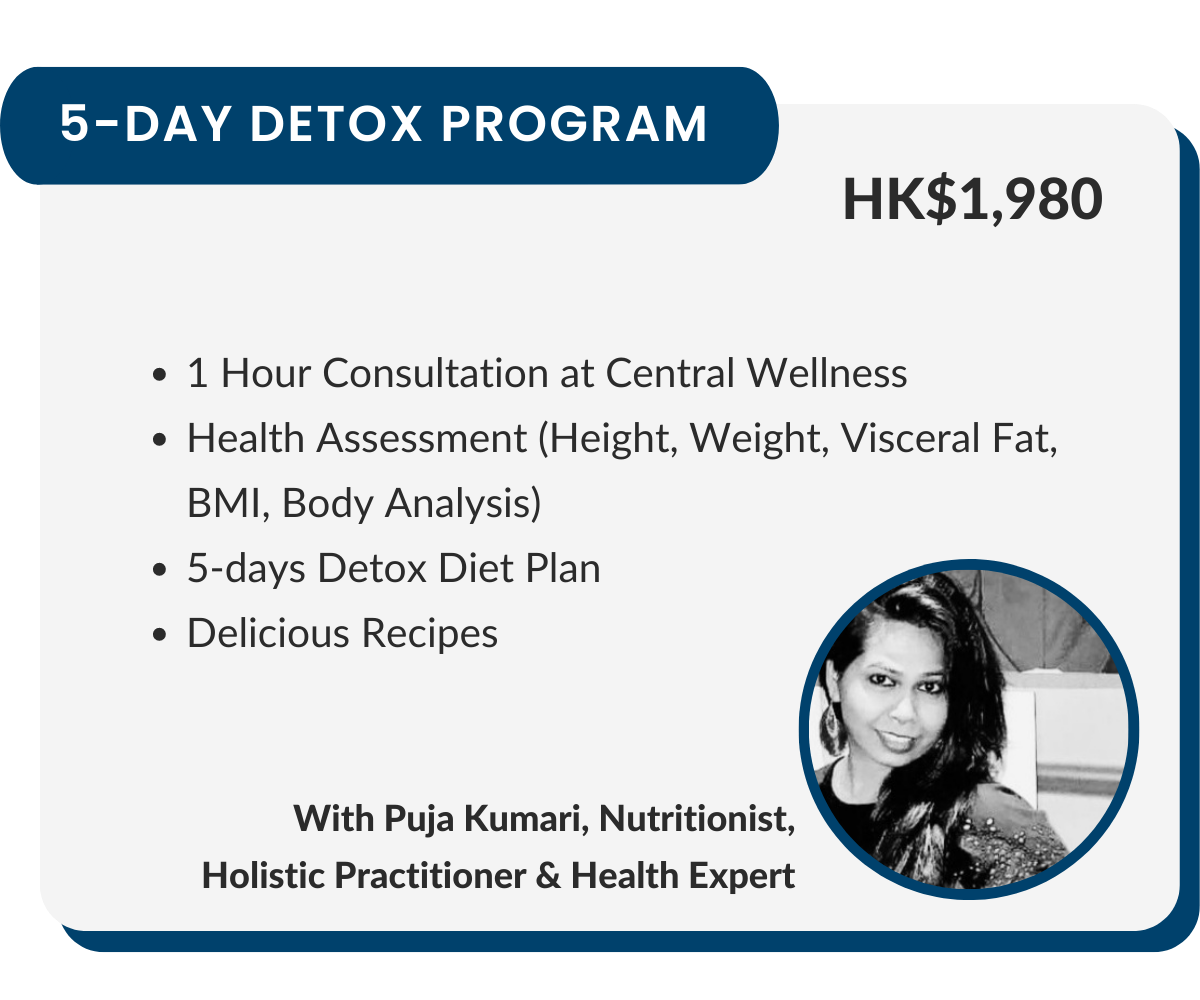 Detox program Puja Kumari Nutritionist 
