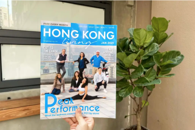 Hong Kong Living magazine January 2021 issue Damien Mouellic