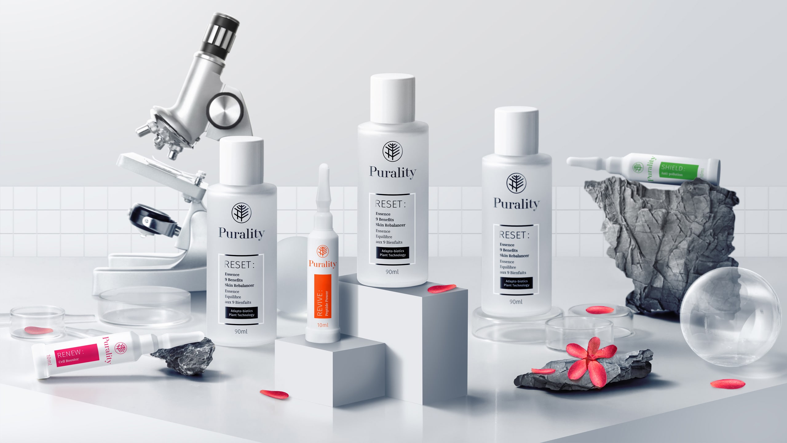 Purality skincare at Central and Stanley Wellness