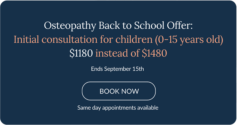 back to school offer osteopathy