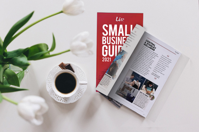 We're featured in the 2021 SMALL BUSINESS GUIDE!