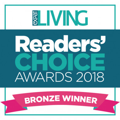 SWC, awarded by the readers of Expat Living HK