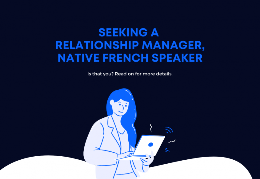 Relationship Manager (French speaking)